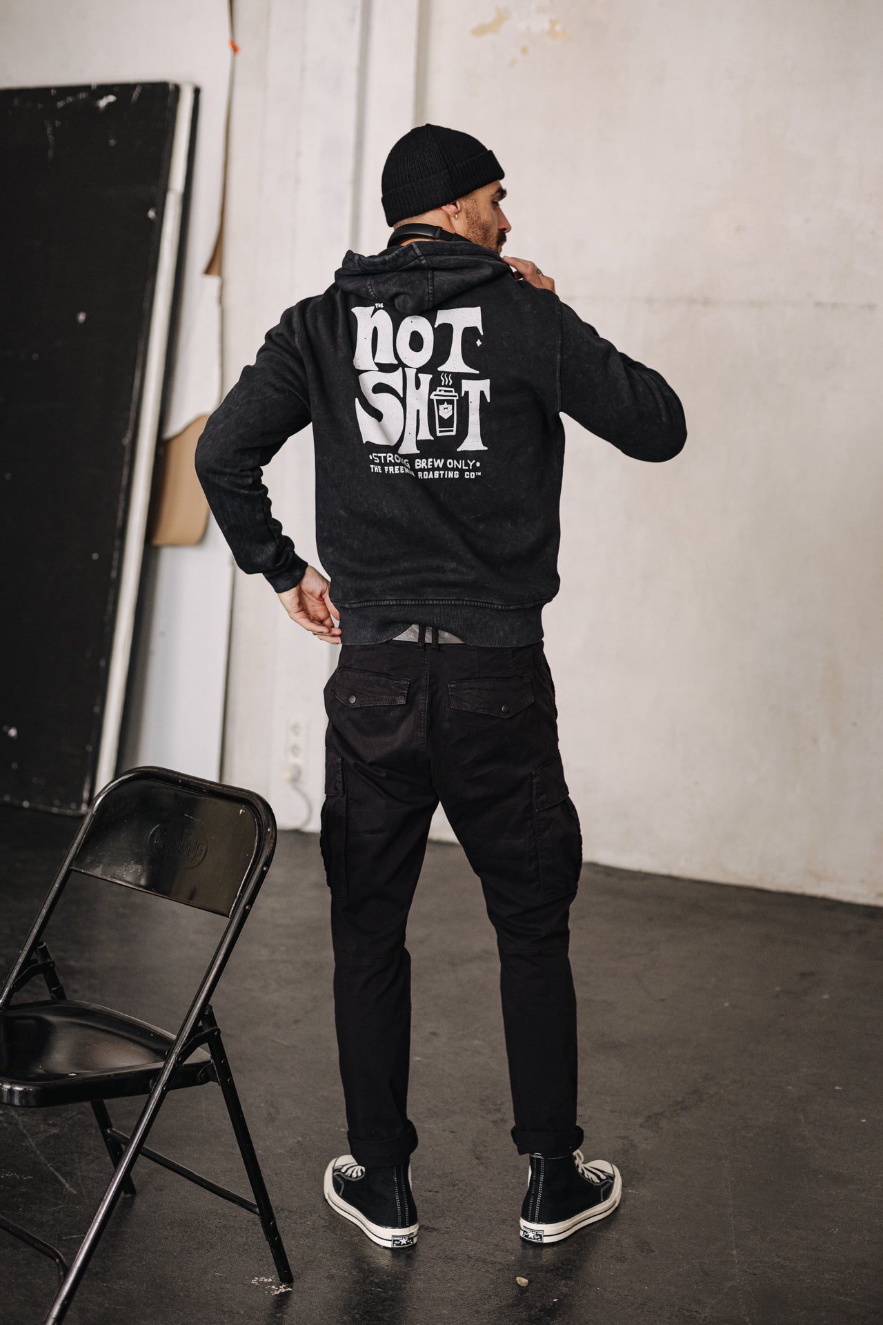 Sweat capuche Homme Nohan Hot Shot anthra | Freeman T. Porter