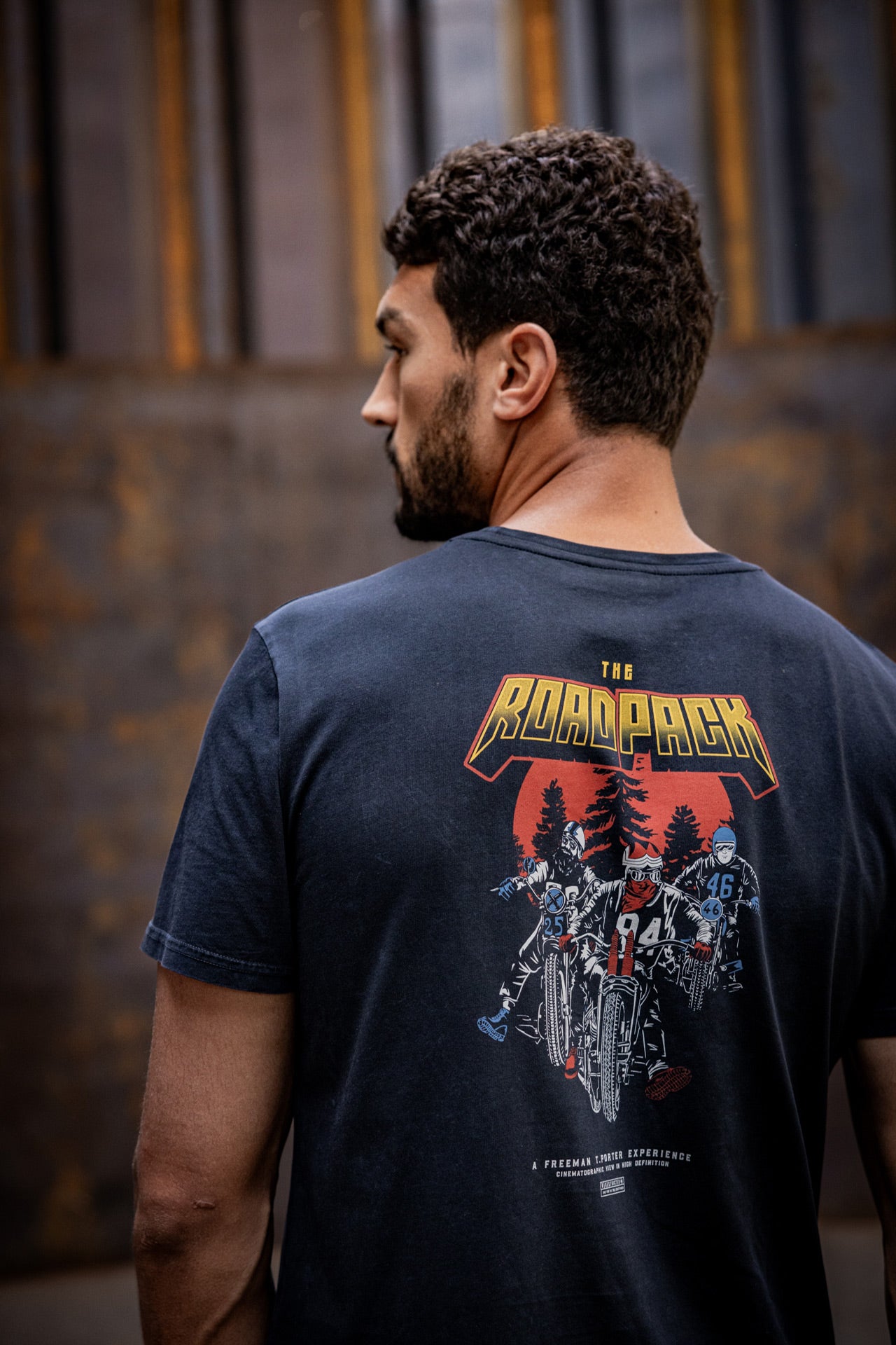 T-Shirt col rond Men Octave Road Pack anthra | Freeman T. Porter