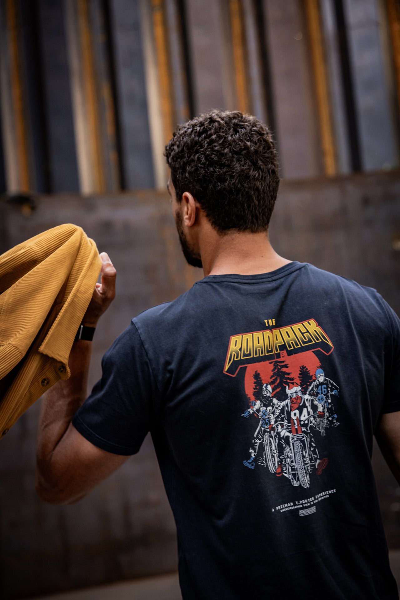 T-Shirt col rond Men Octave Road Pack anthra | Freeman T. Porter