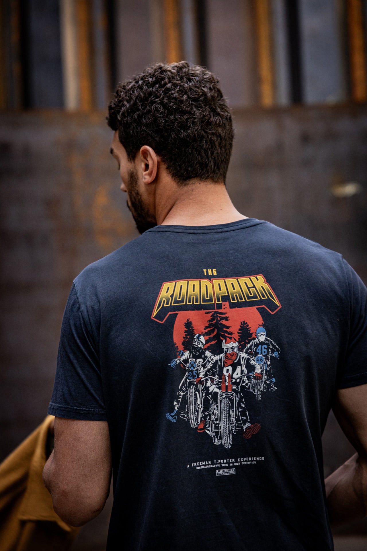 T-Shirt col rond Men Octave Road Pack anthra | Freeman T. Porter