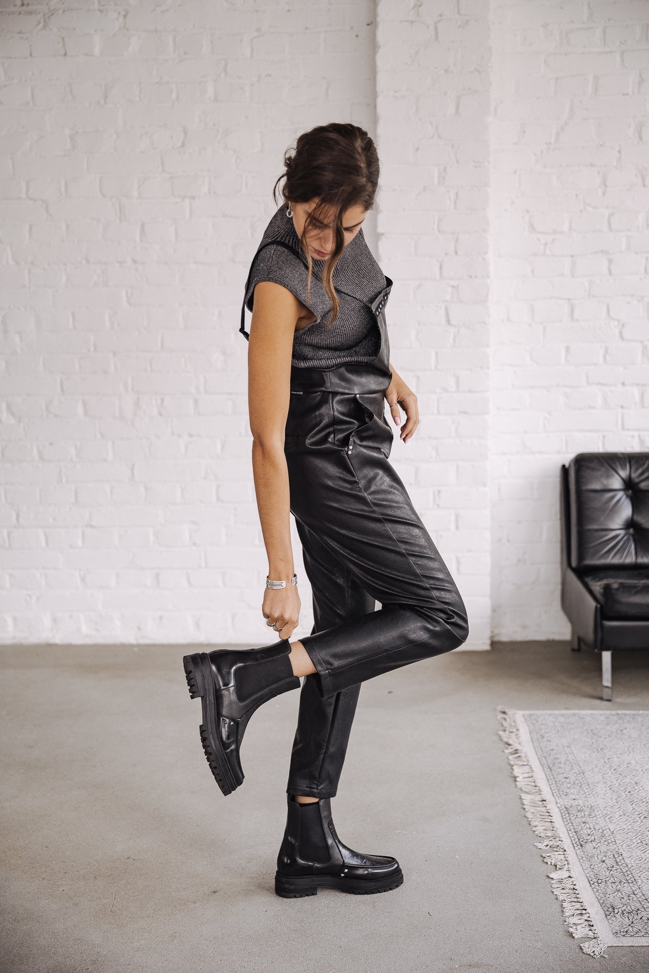 Salopette Femme Thalie Biker black | Freeman T. Porter