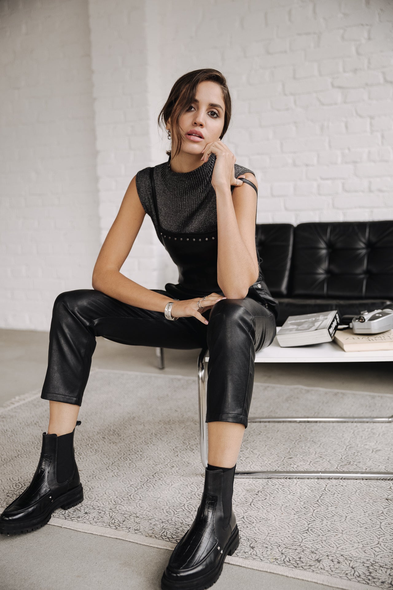 Salopette Femme Thalie Biker black | Freeman T. Porter