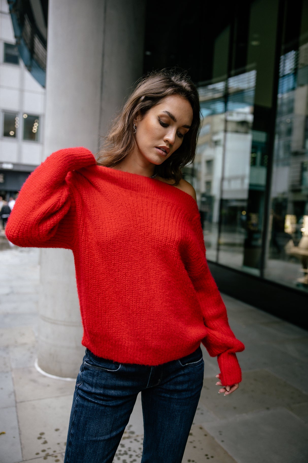 Pull col bateau Frau Peria Rib salsa | Freeman T. Porter