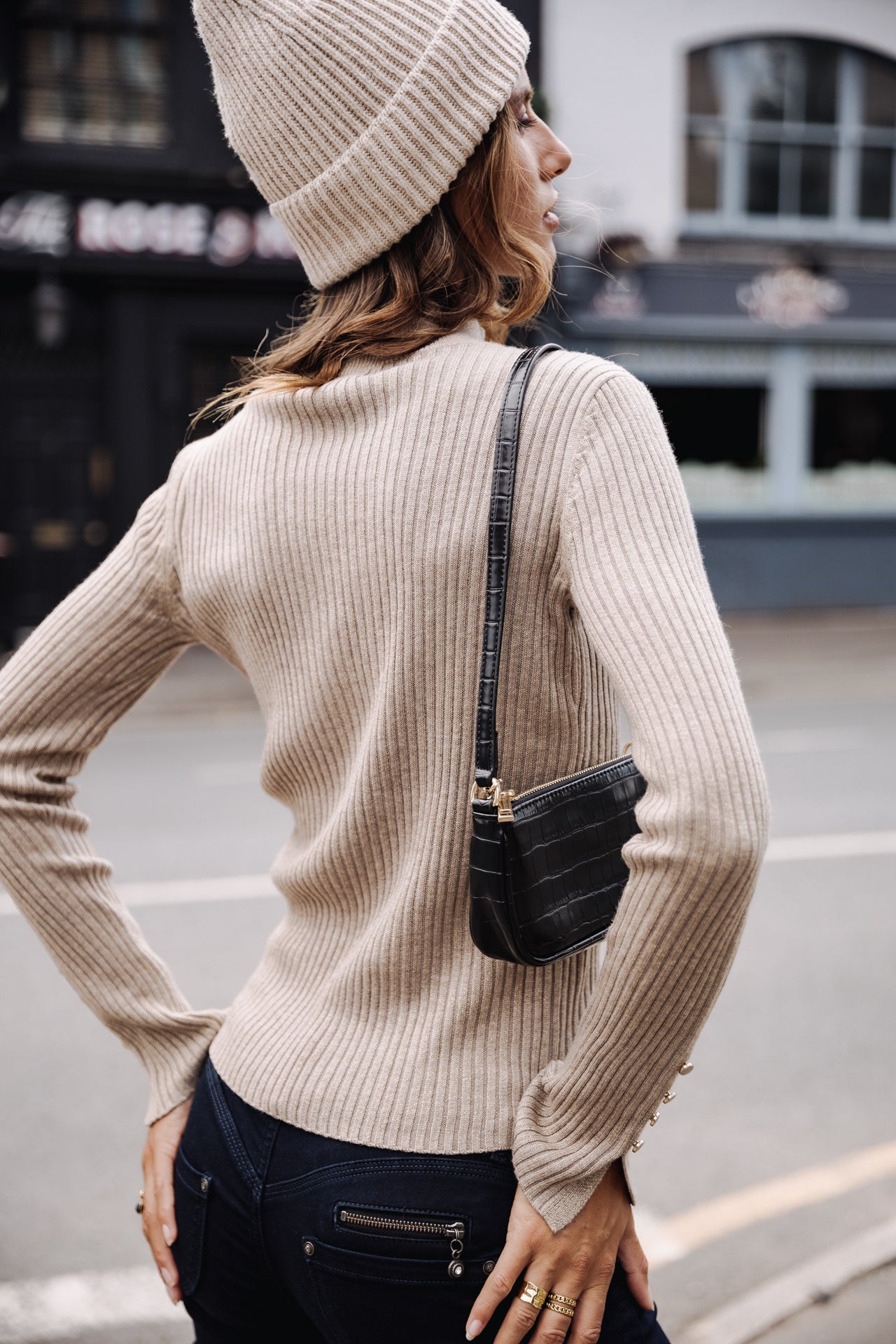 Pull col montant Femme Pryma gold | Freeman T. Porter