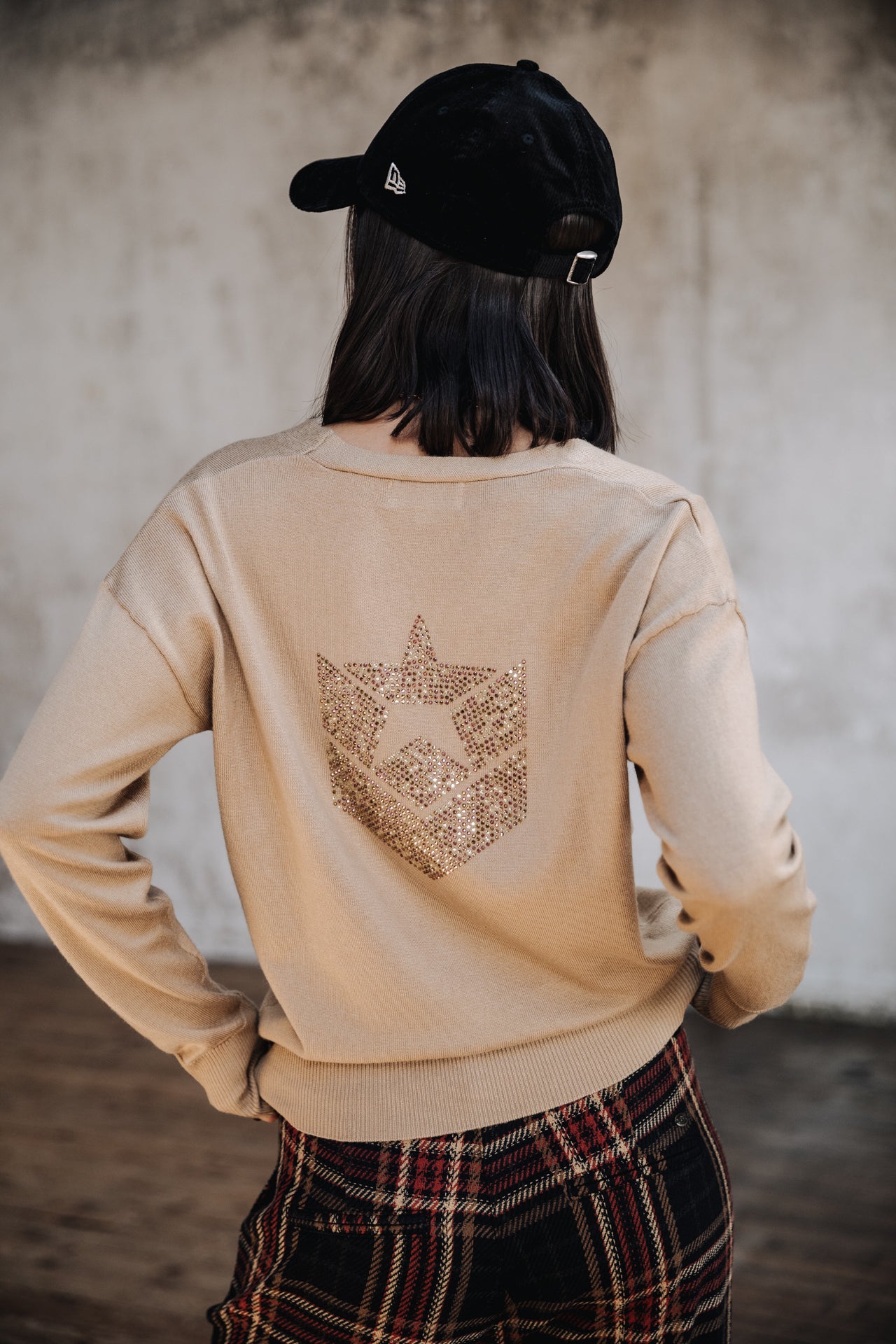 Cardigan Femme Gelly Icon beige | Freeman T. Porter