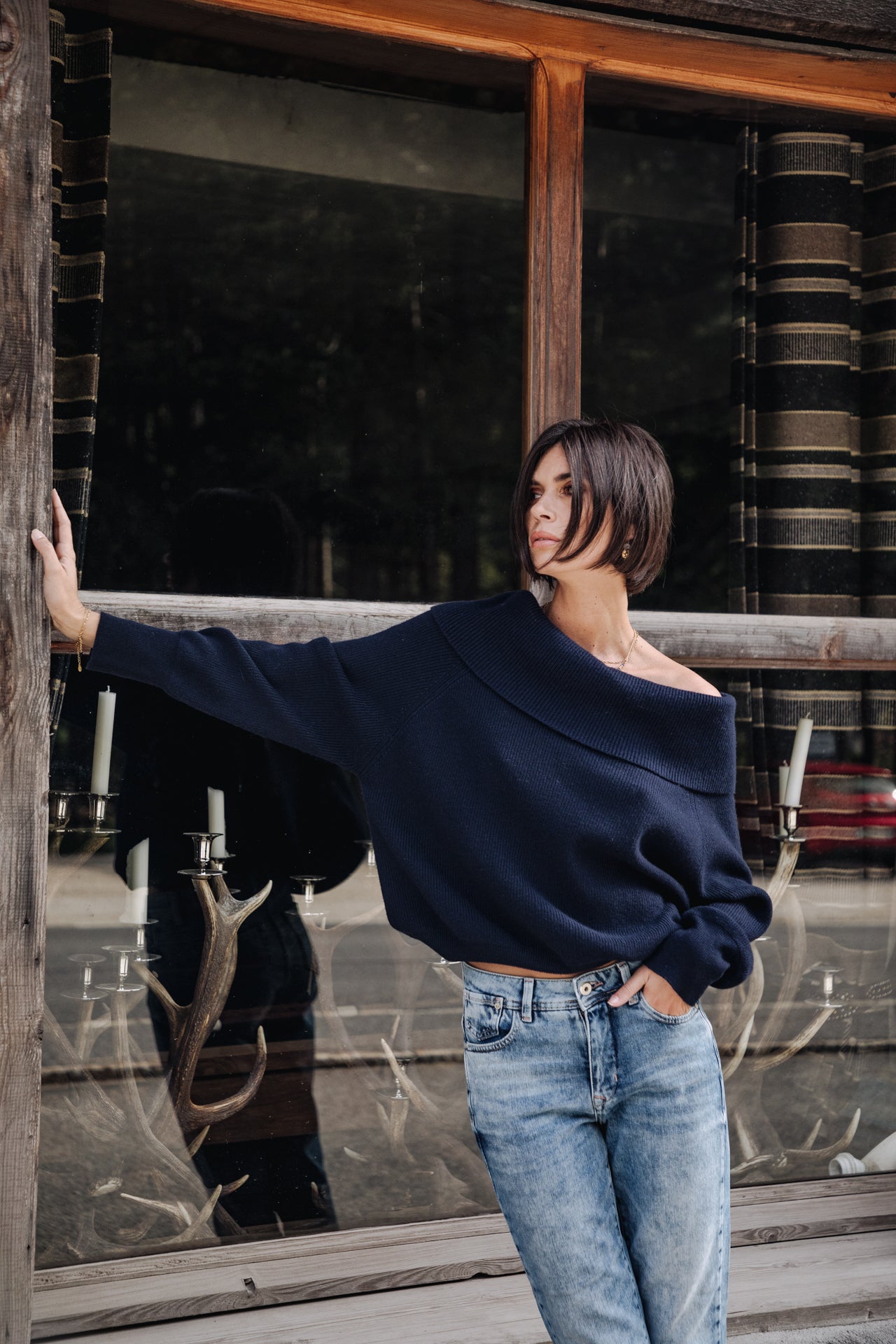 Pull manches longues Woman Polina total eclipse | Freeman T. Porter