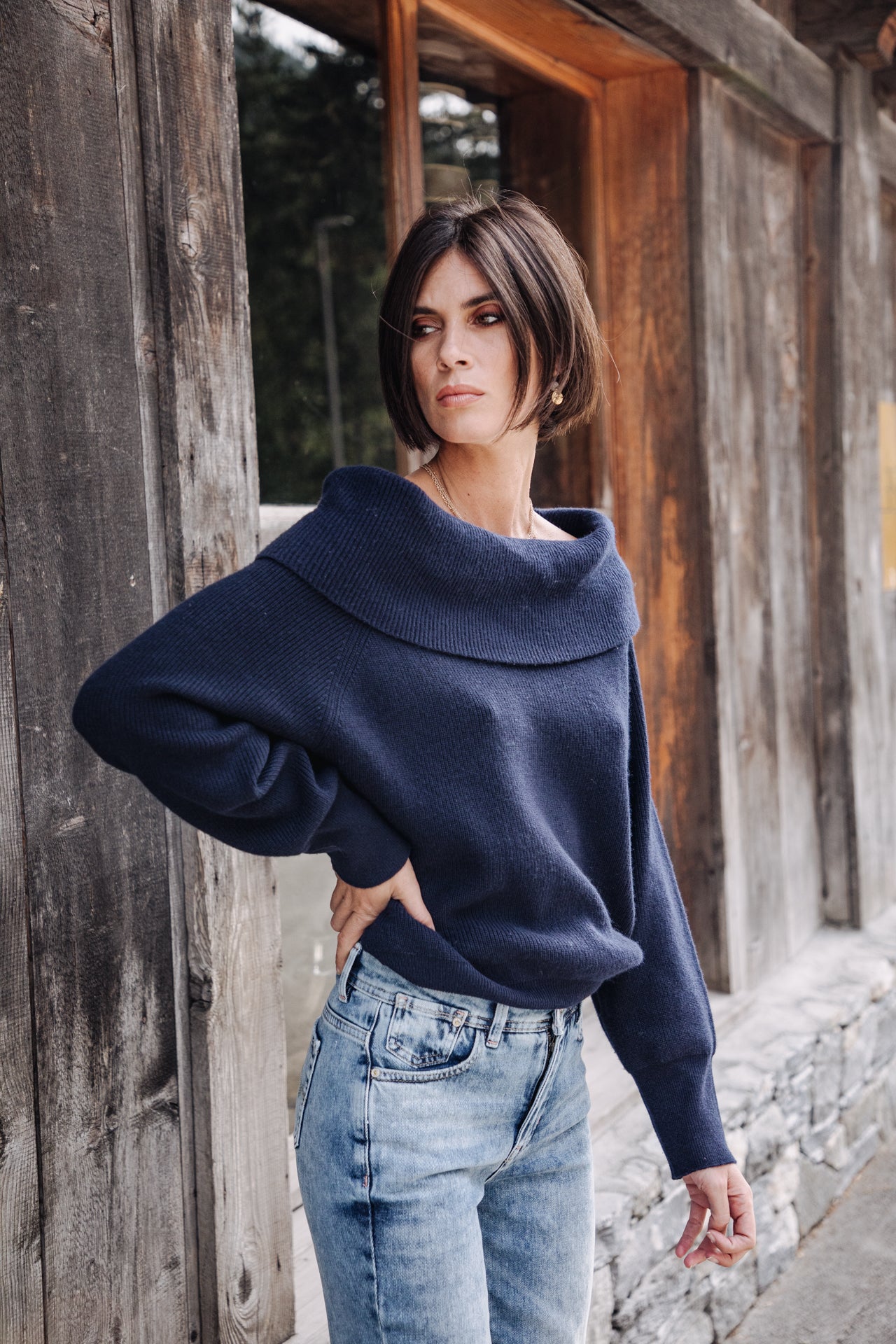 Pull manches longues Woman Polina total eclipse | Freeman T. Porter
