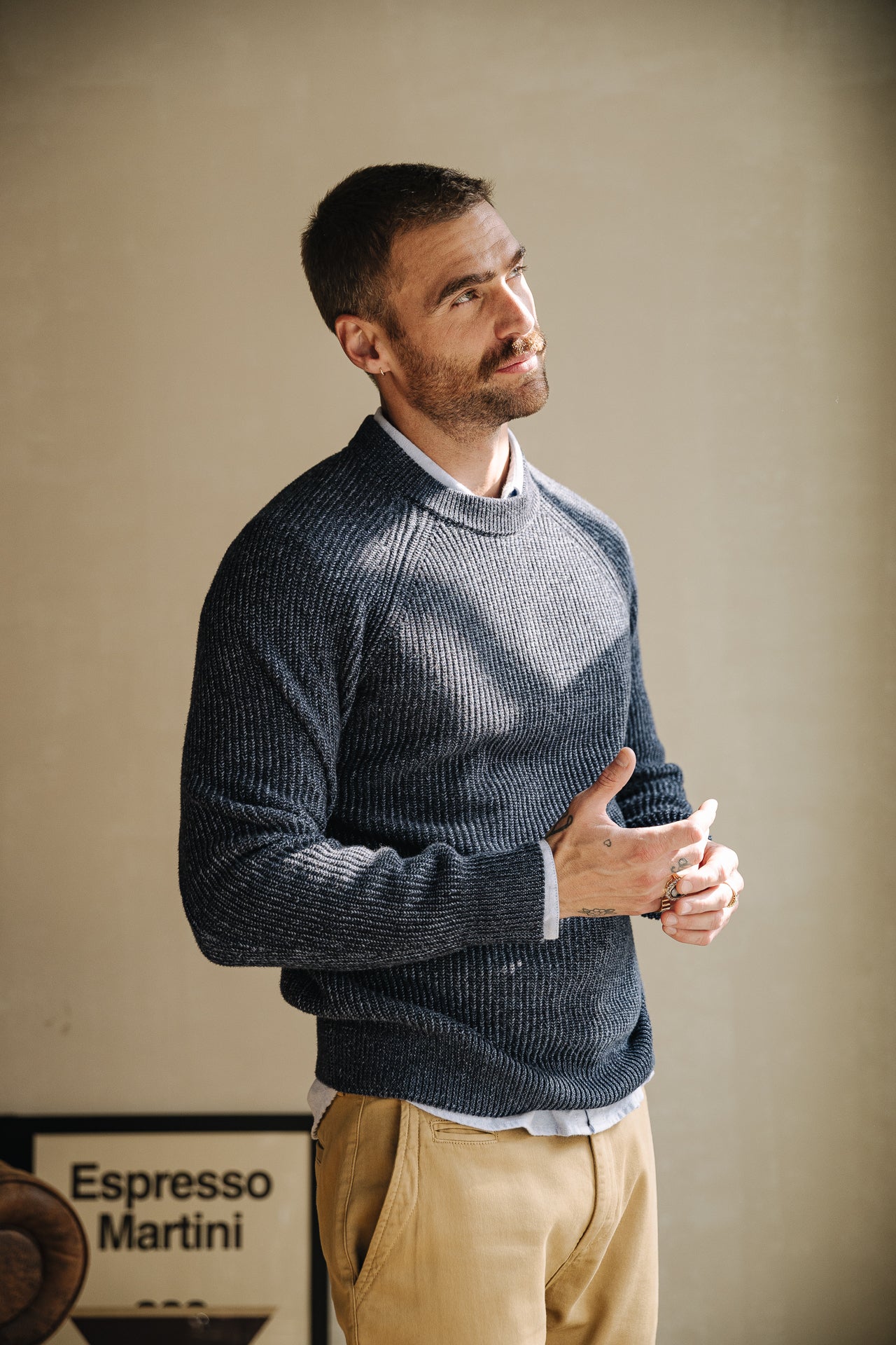 Pull col rond Homme Arthus Hanko storm | Freeman T. Porter
