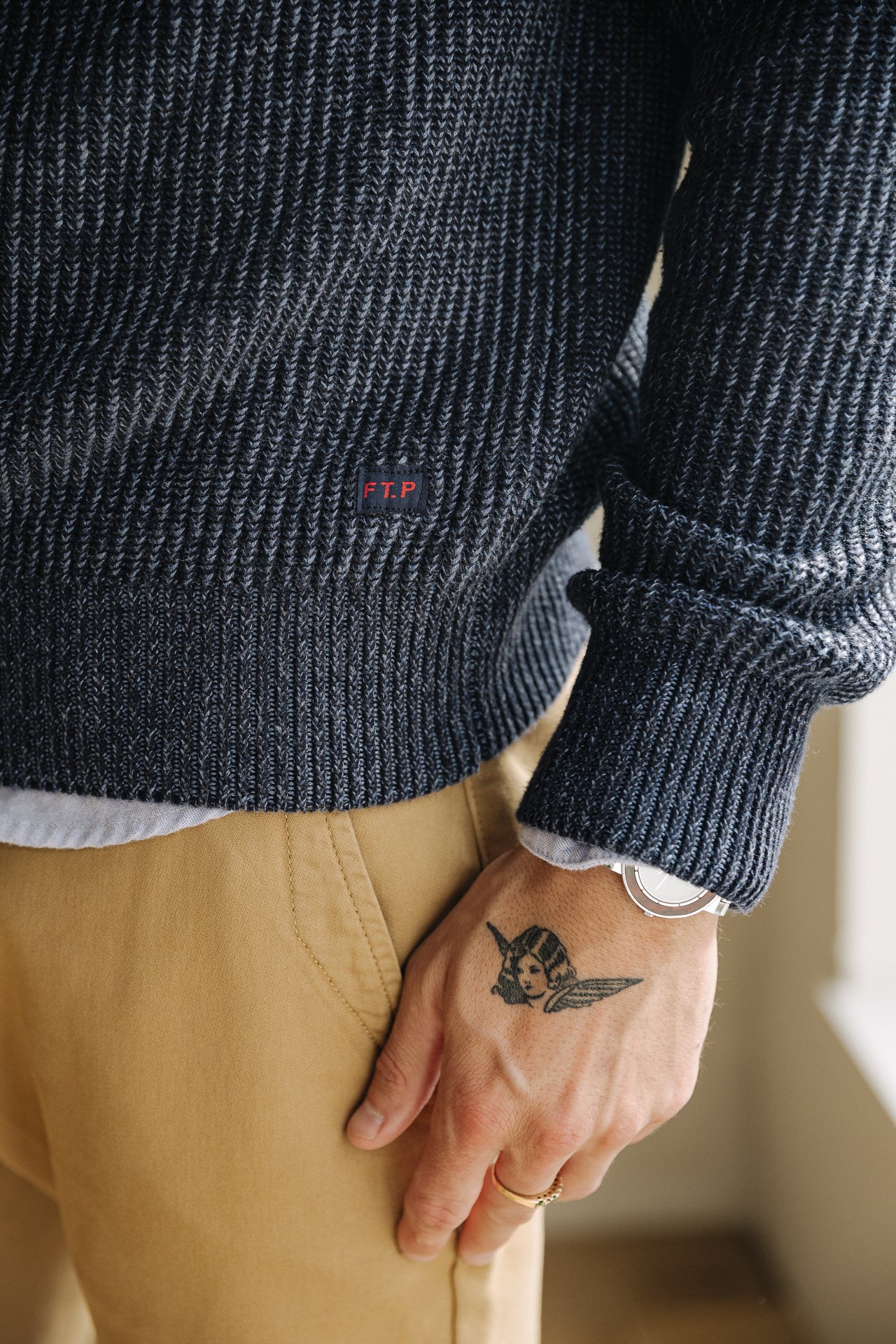 Pull col rond Homme Arthus Hanko storm | Freeman T. Porter