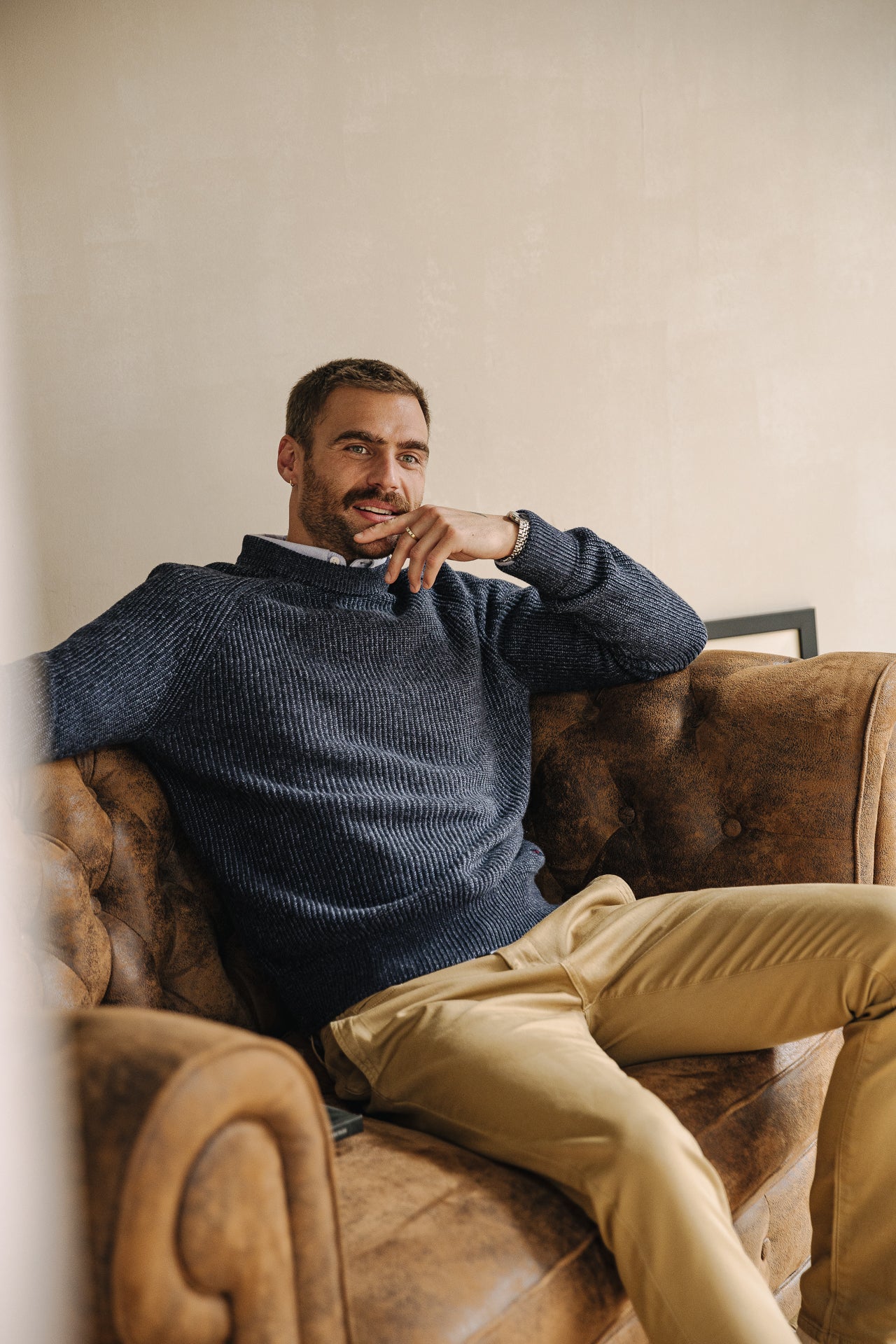 Pull col rond Homme Arthus Hanko storm | Freeman T. Porter