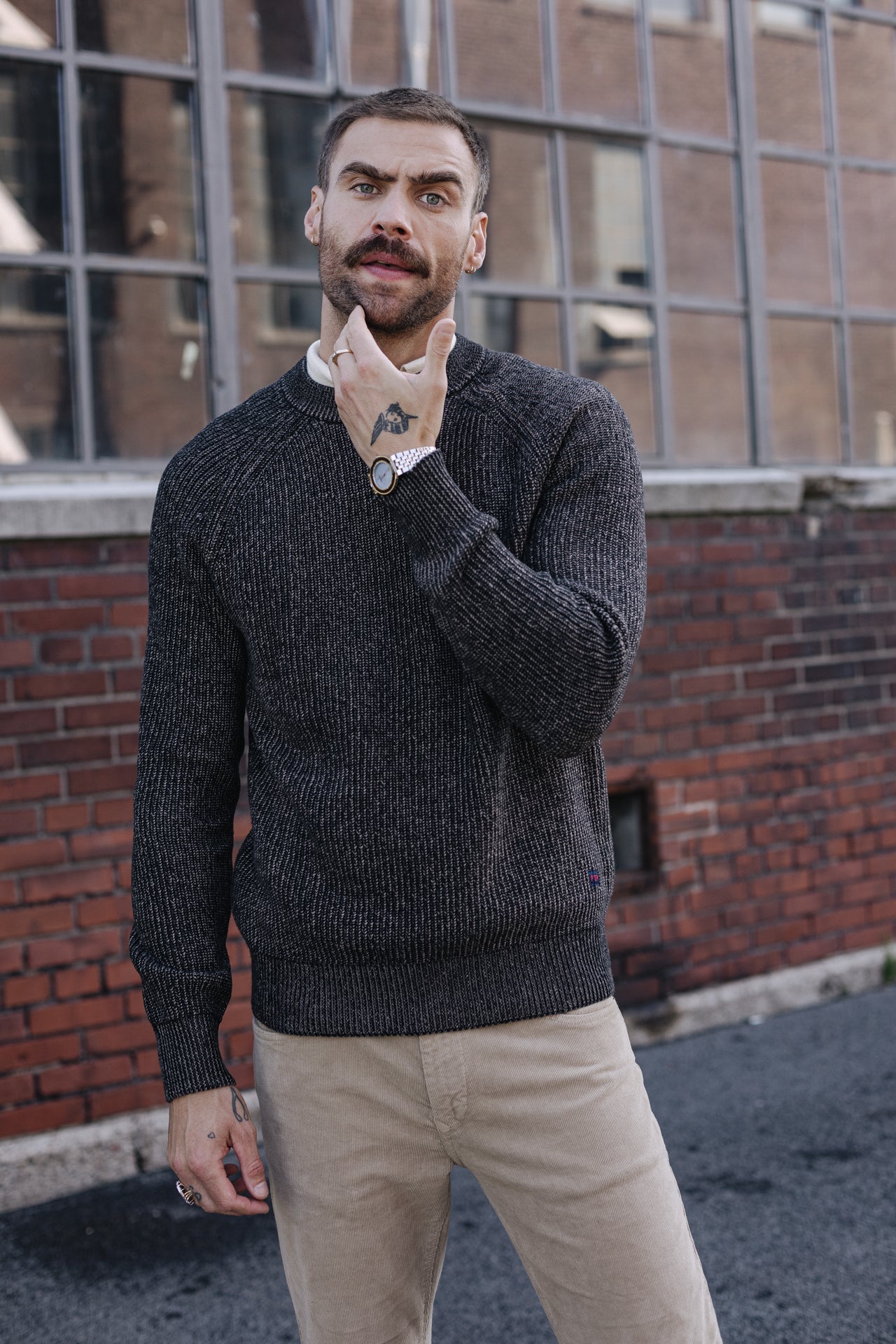 Pull col rond Men Arthus Hanko starfish | Freeman T. Porter