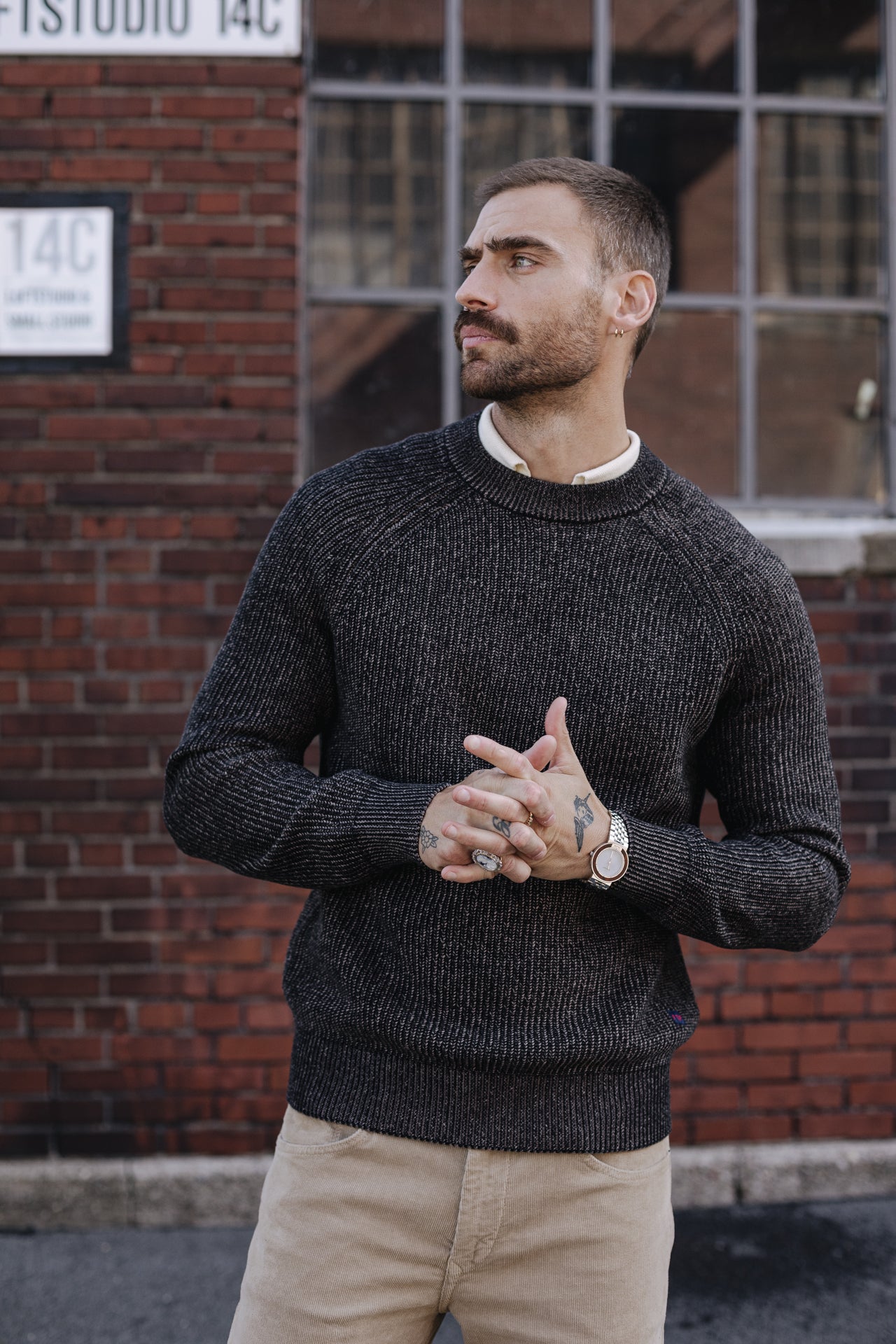 Pull col rond Men Arthus Hanko starfish | Freeman T. Porter