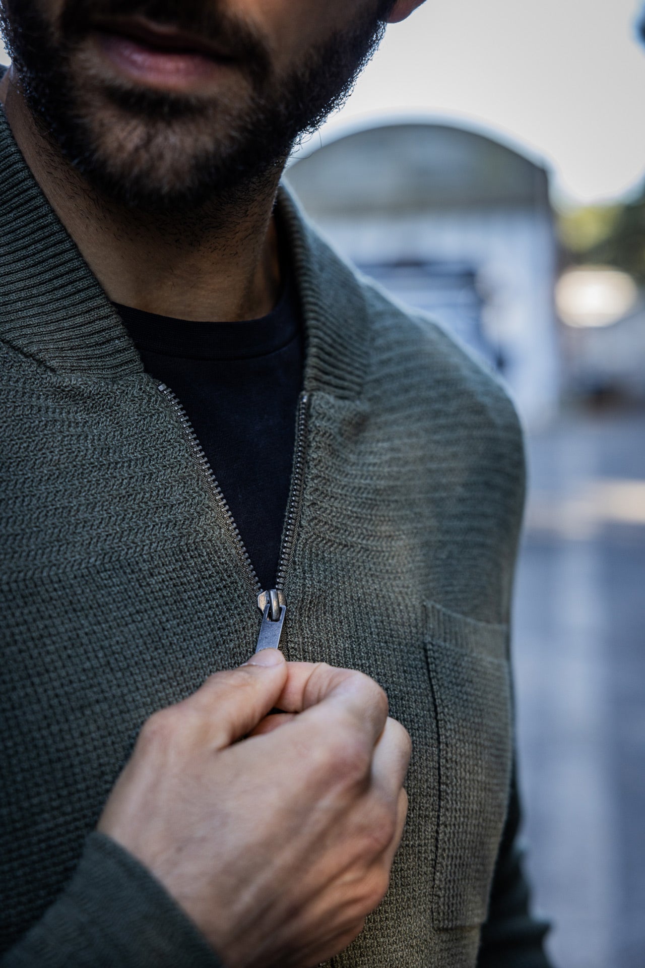 Cardigan Men John Goteborg rosin | Freeman T. Porter