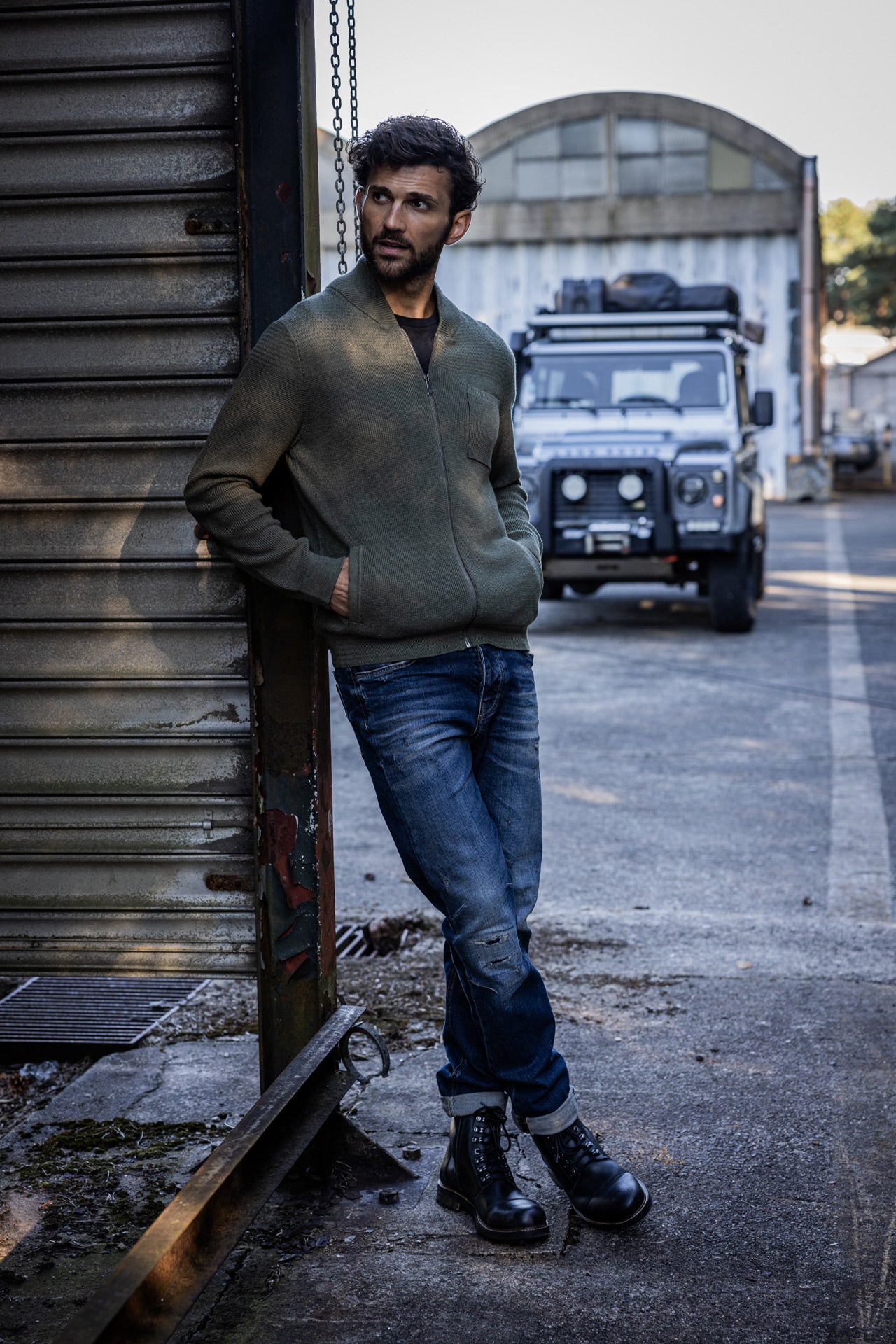 Cardigan Men John Goteborg rosin | Freeman T. Porter