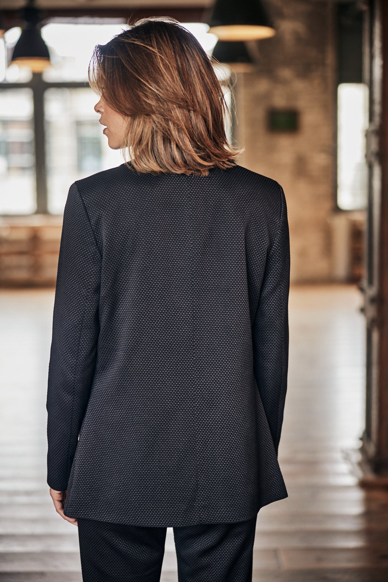 Blazer cintré Femme Stessy Cassico black | Freeman T. Porter