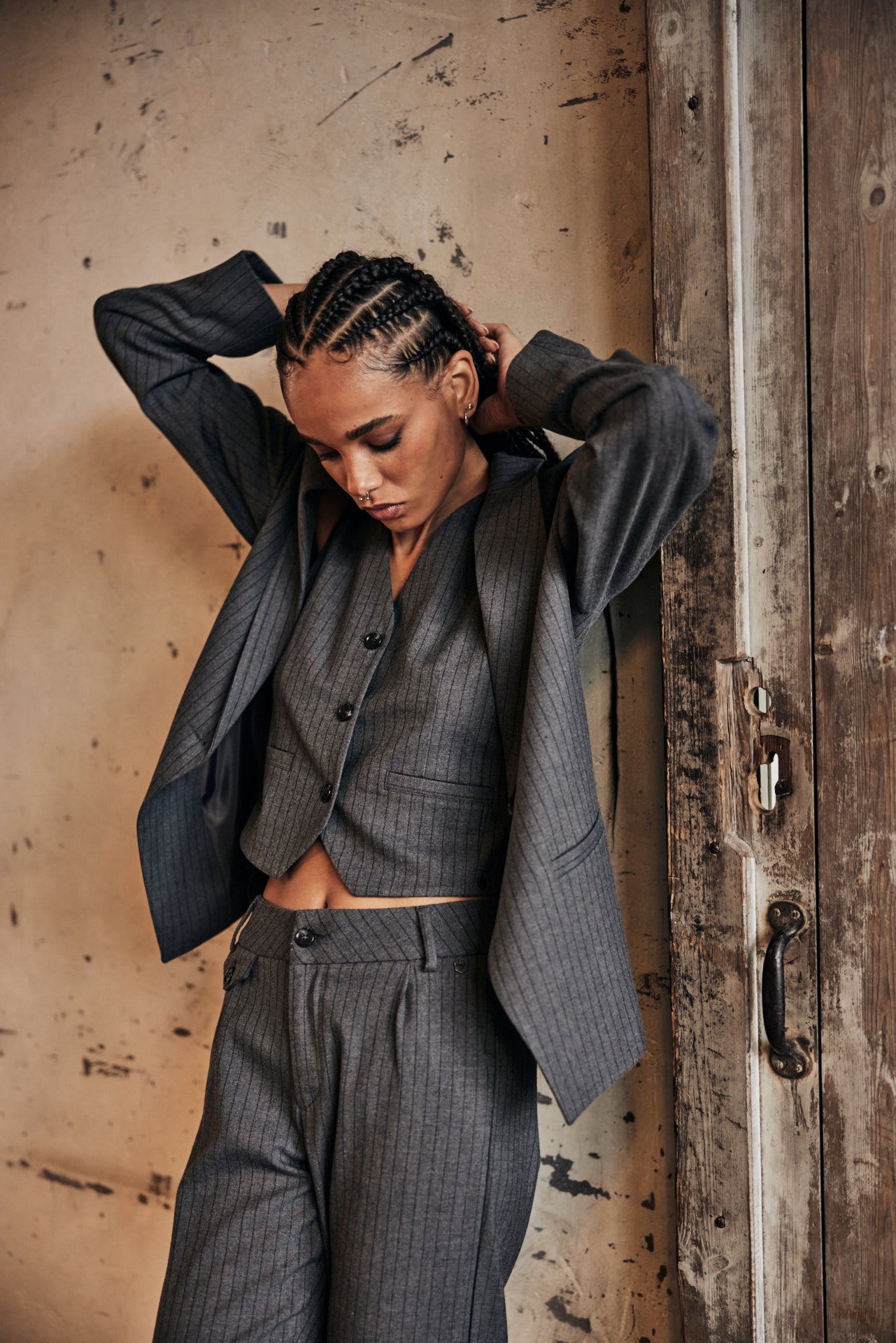 Gilet Femme Gladys Buren Grey moon rock | Freeman T. Porter