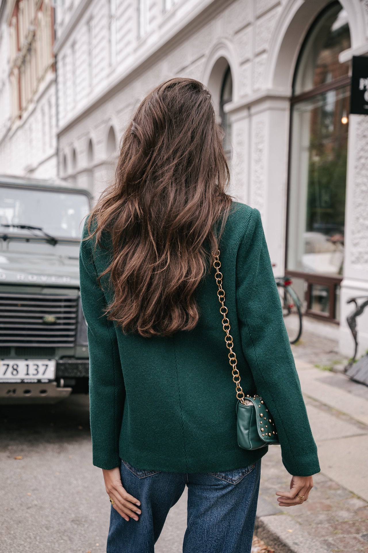 Caban Femme Veda Plain dark green | Freeman T. Porter