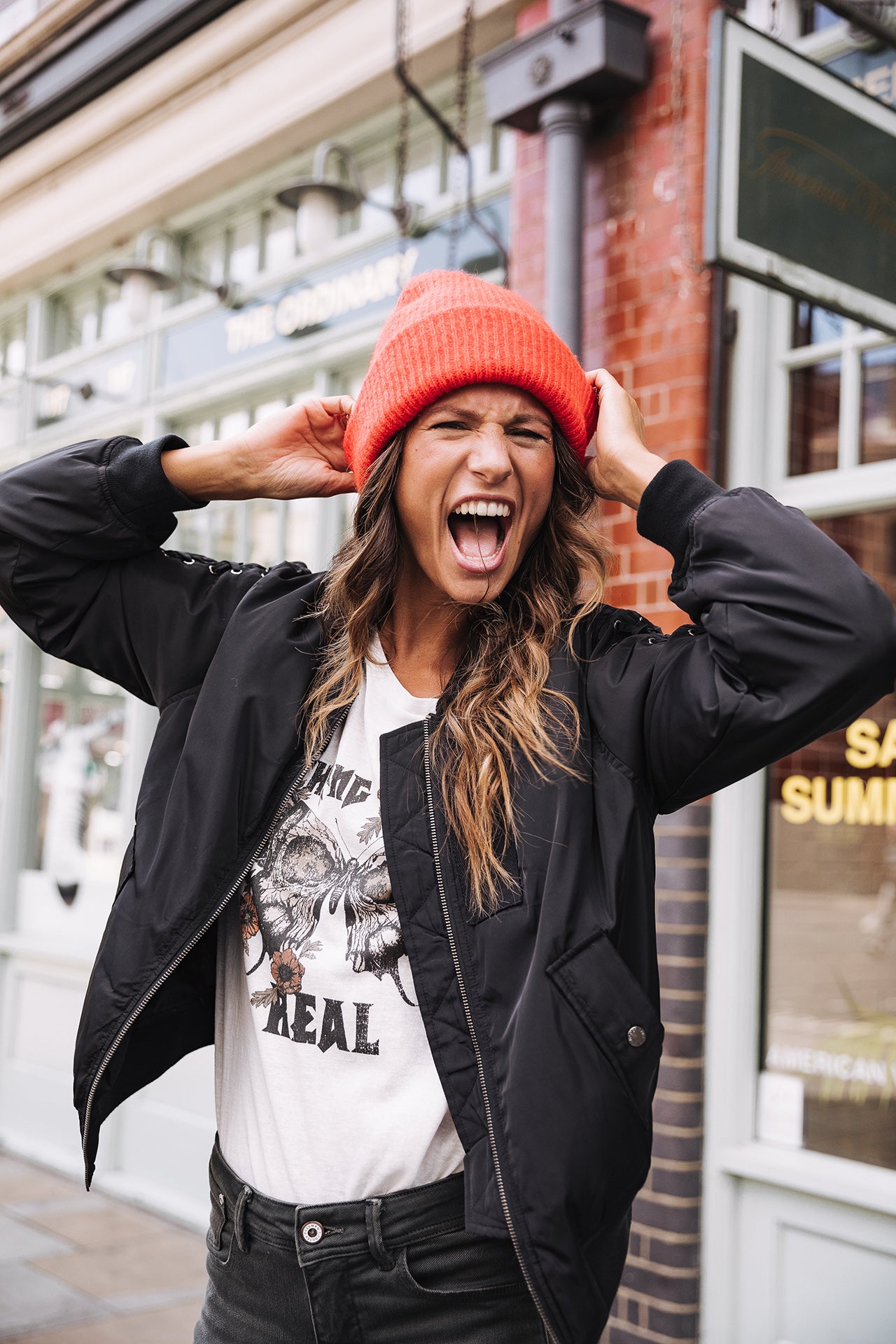 Bomber Femme Viktoria black | Freeman T. Porter