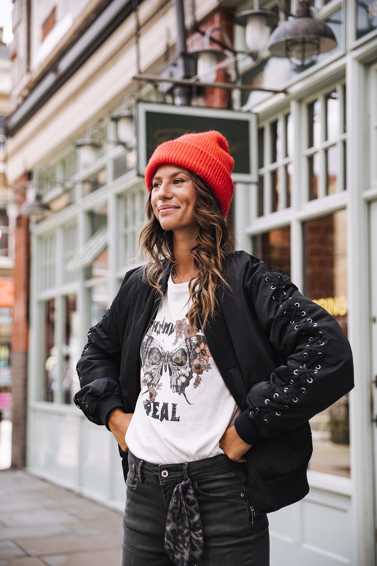 Bomber Femme Viktoria black | Freeman T. Porter