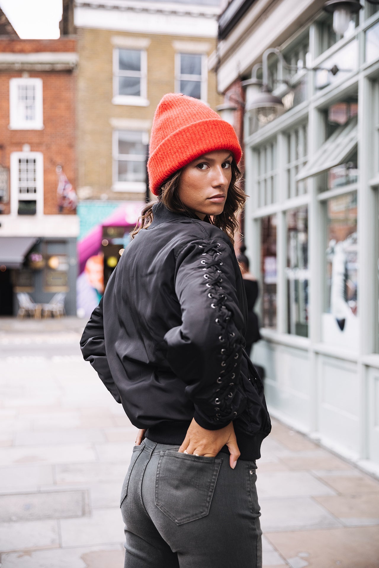 Bomber Femme Viktoria black | Freeman T. Porter
