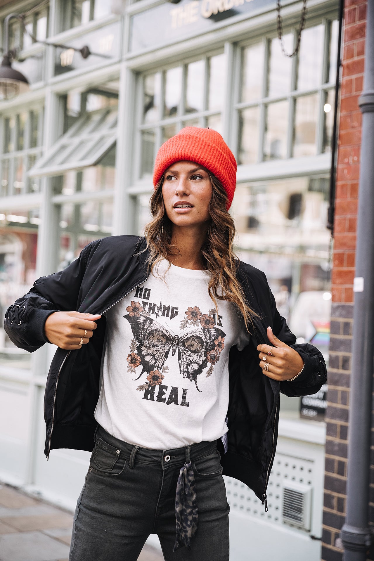 Bomber Femme Viktoria black | Freeman T. Porter