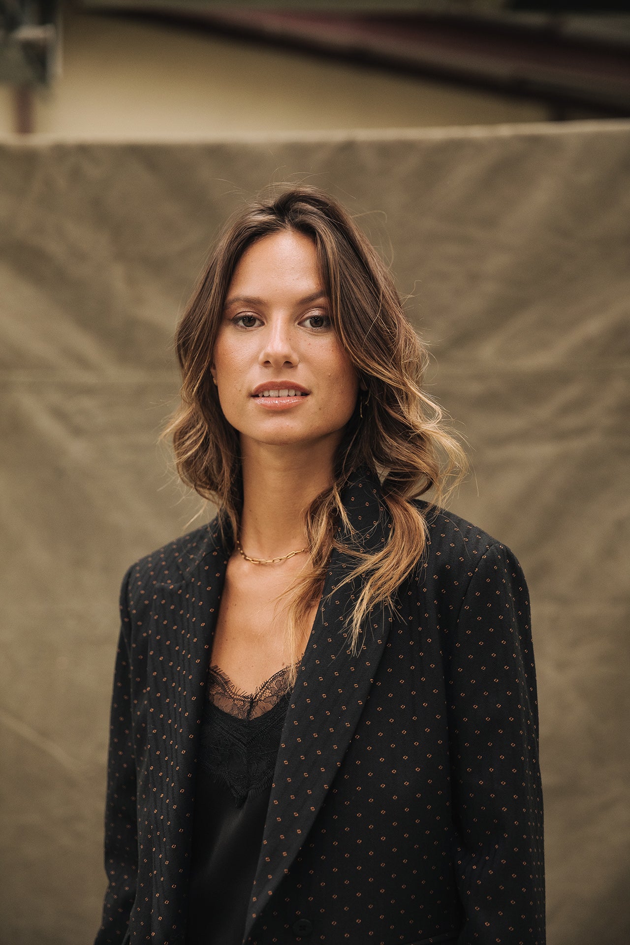 Blazer asymétrique Femme Amanda Venezia black | Freeman T. Porter