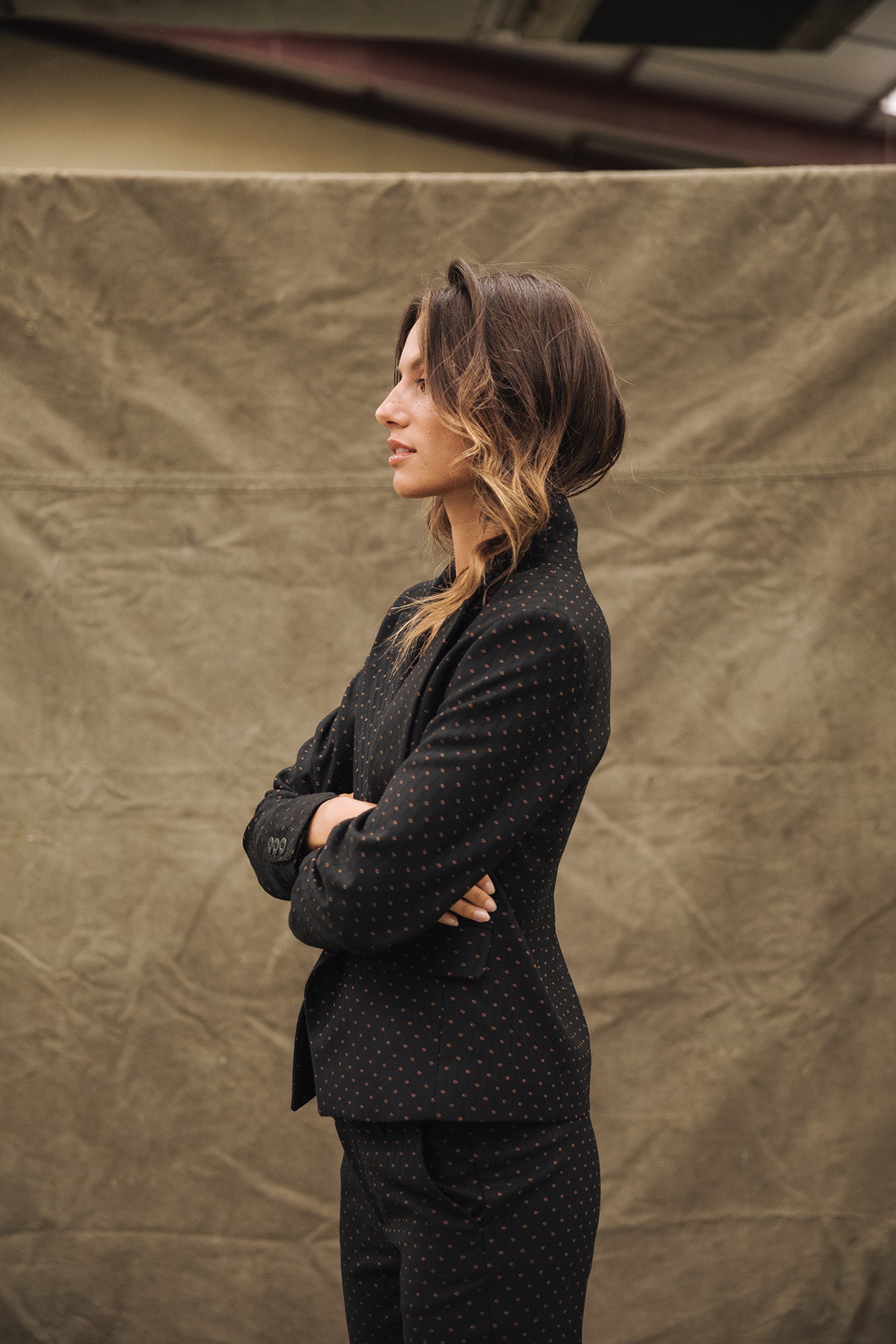 Blazer asymétrique Femme Amanda Venezia black | Freeman T. Porter