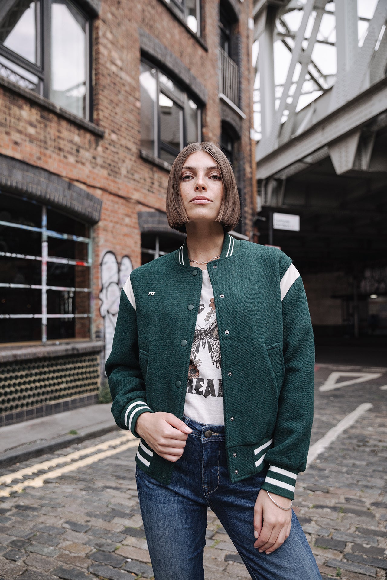 Veste Teddy Femme Ventana pine green | Freeman T. Porter