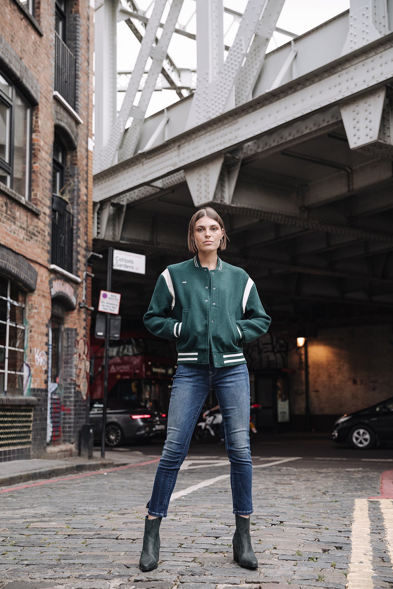 Veste Teddy Femme Ventana pine green | Freeman T. Porter