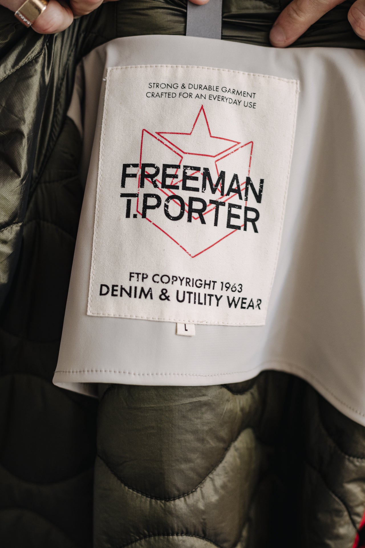 Short Jacket Men Belleau stone | Freeman T. Porter
