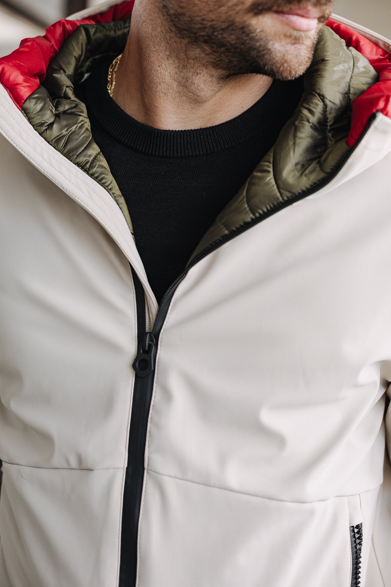Short Jacket Men Belleau stone | Freeman T. Porter