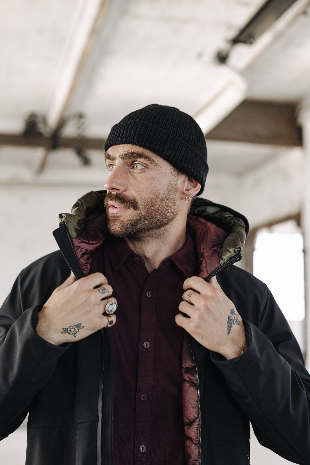 Short Jacket Men Belleau black | Freeman T. Porter