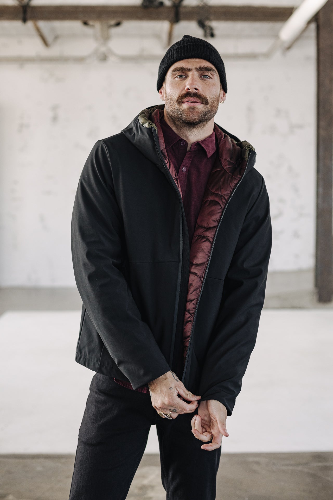 Short Jacket Mann Belleau black | Freeman T. Porter