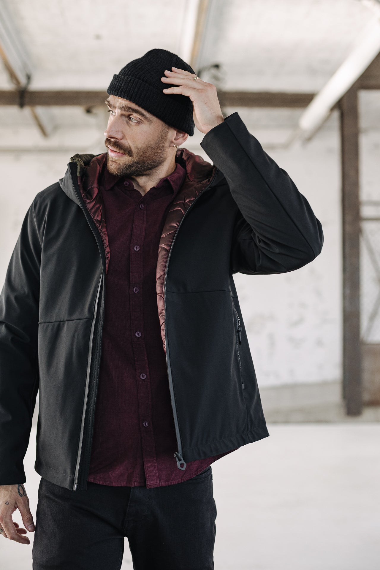 Short Jacket Mann Belleau black | Freeman T. Porter