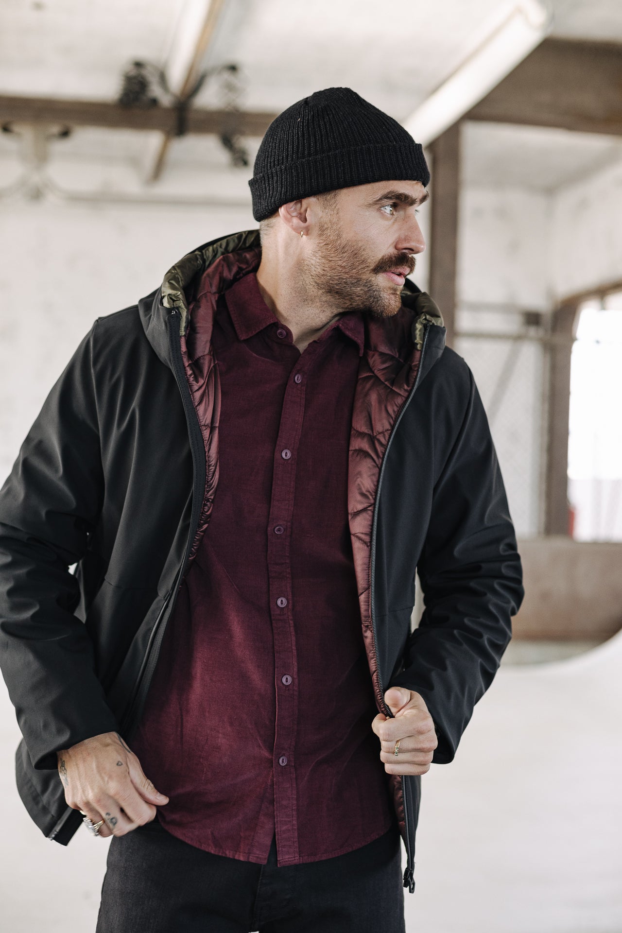 Short Jacket Mann Belleau black | Freeman T. Porter