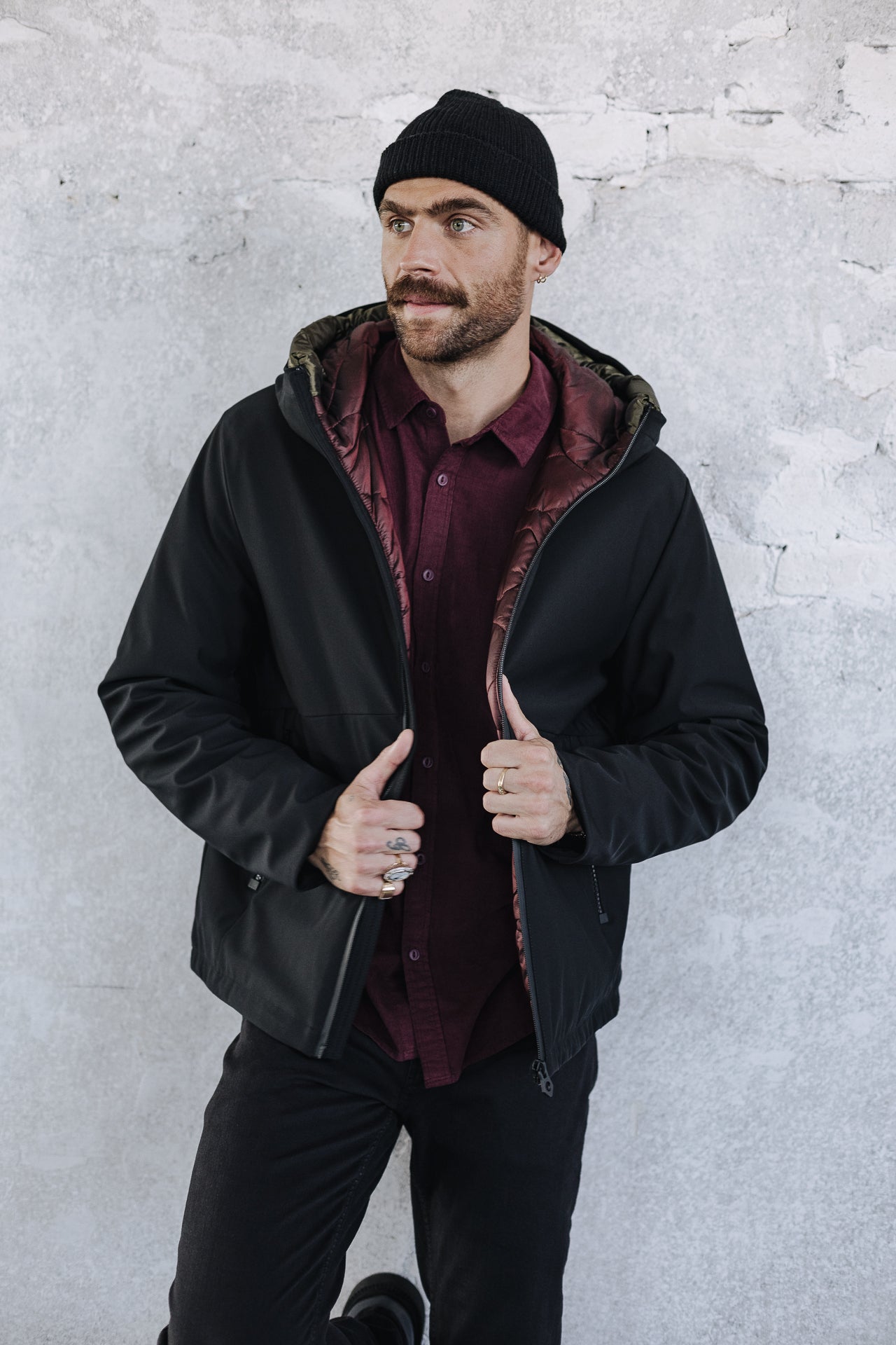 Short Jacket Mann Belleau black | Freeman T. Porter