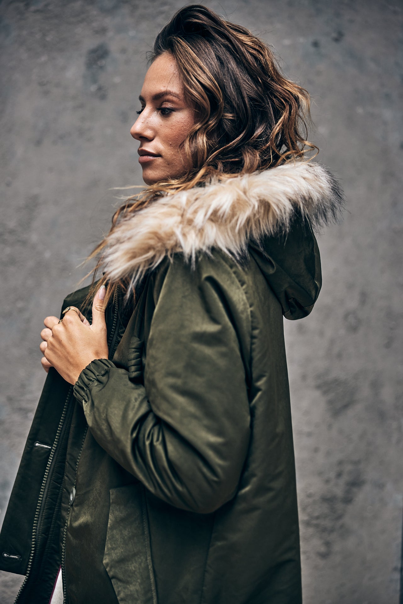 Parka Mujer Bailee chino green | Freeman T. Porter