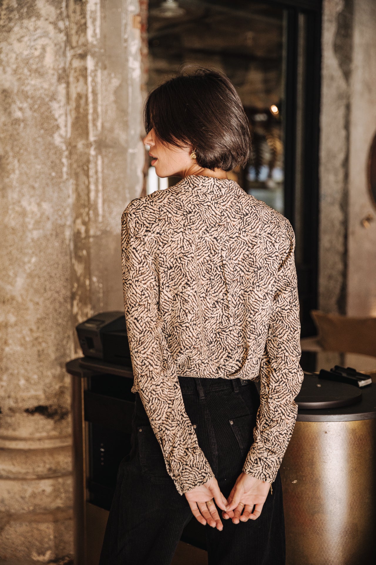 Top manches longues Mujer Cecily Papyrus original | Freeman T. Porter