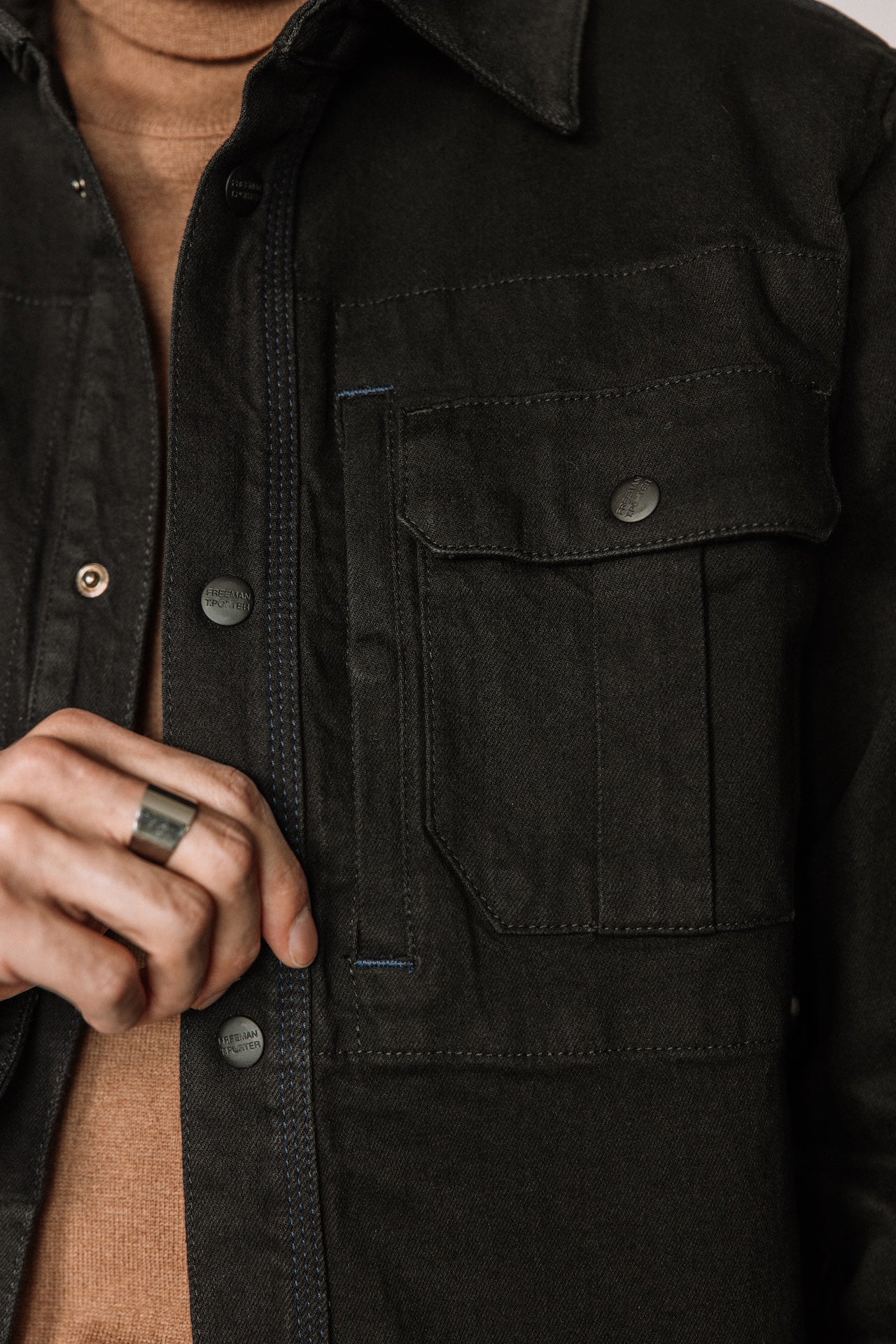 Chaqueta camisera Hombres Marius pitchy | Freeman T. Porter