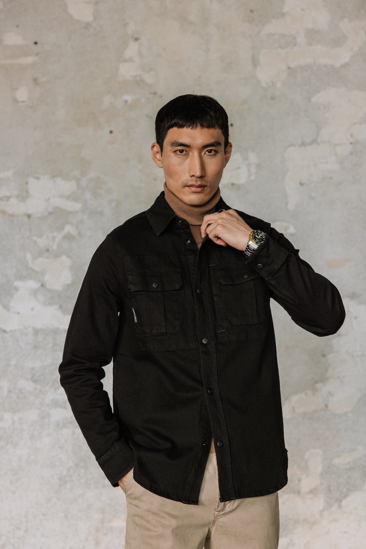 Chaqueta camisera Hombres Marius pitchy | Freeman T. Porter