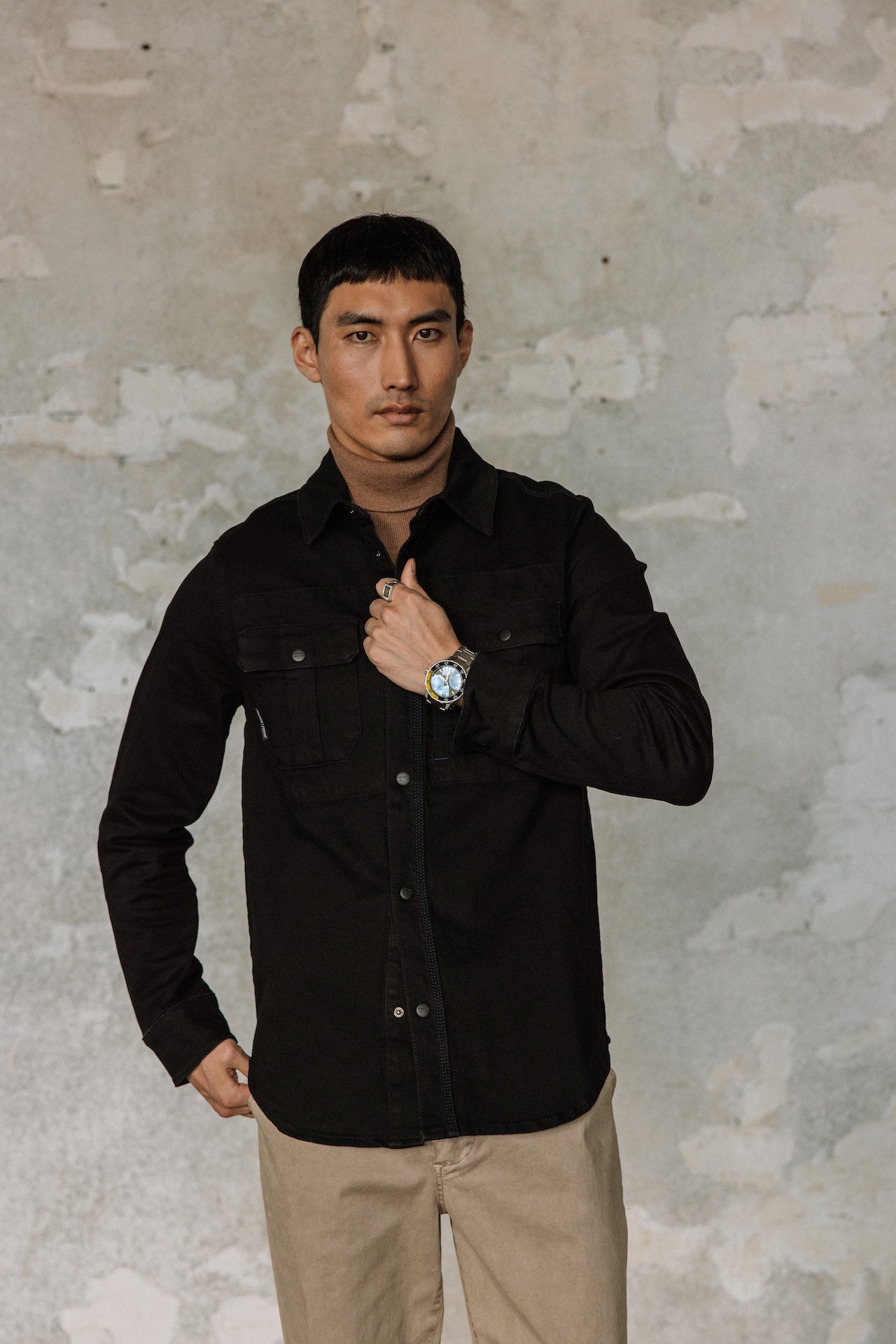 Chaqueta camisera Hombres Marius pitchy | Freeman T. Porter