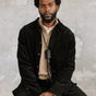 Velvet shirt Men Paolo Corduroy black | Freeman T. Porter