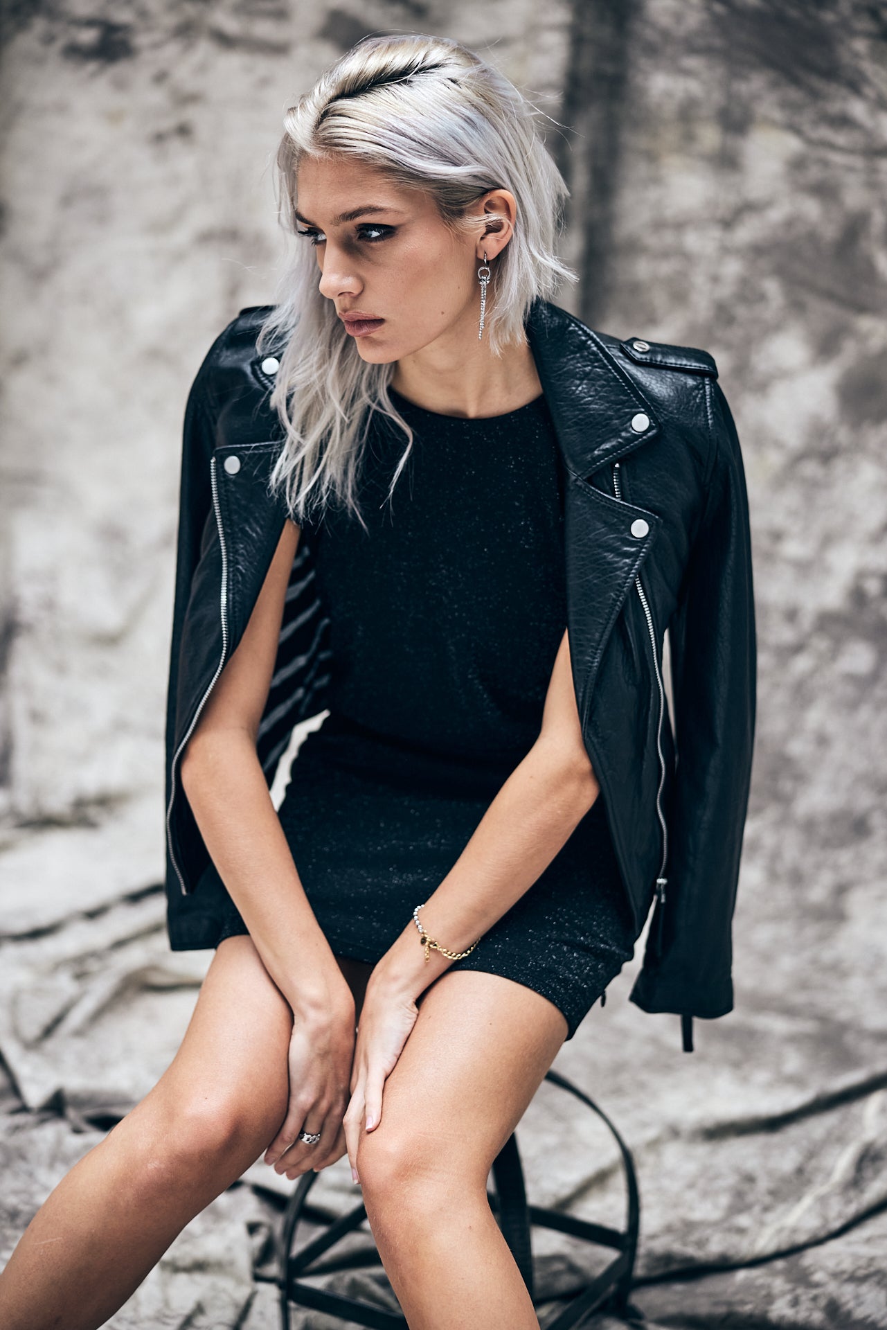 Robe courte Frau Ratilla black | Freeman T. Porter