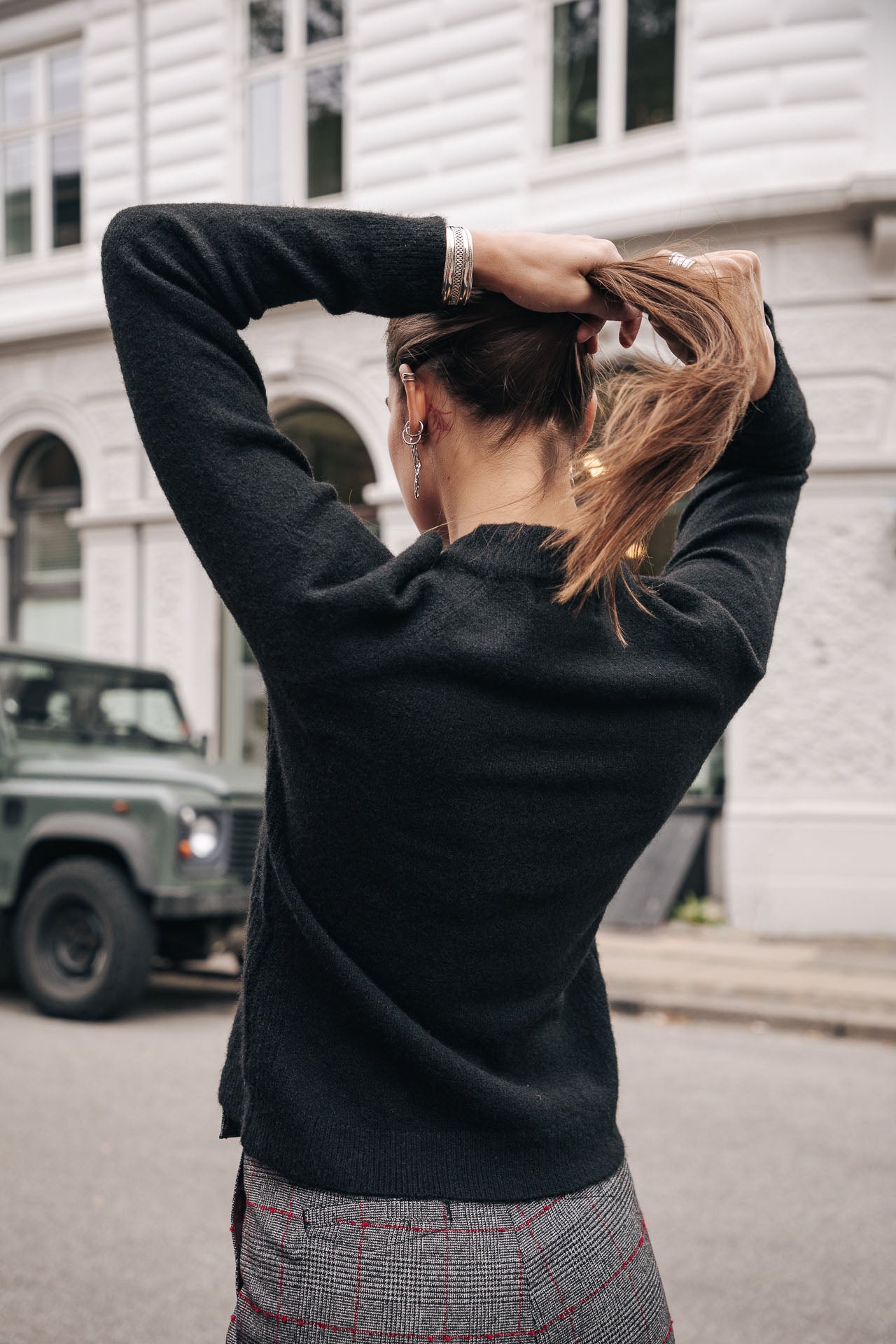 Pull manches longues Femme Perelle black | Freeman T. Porter