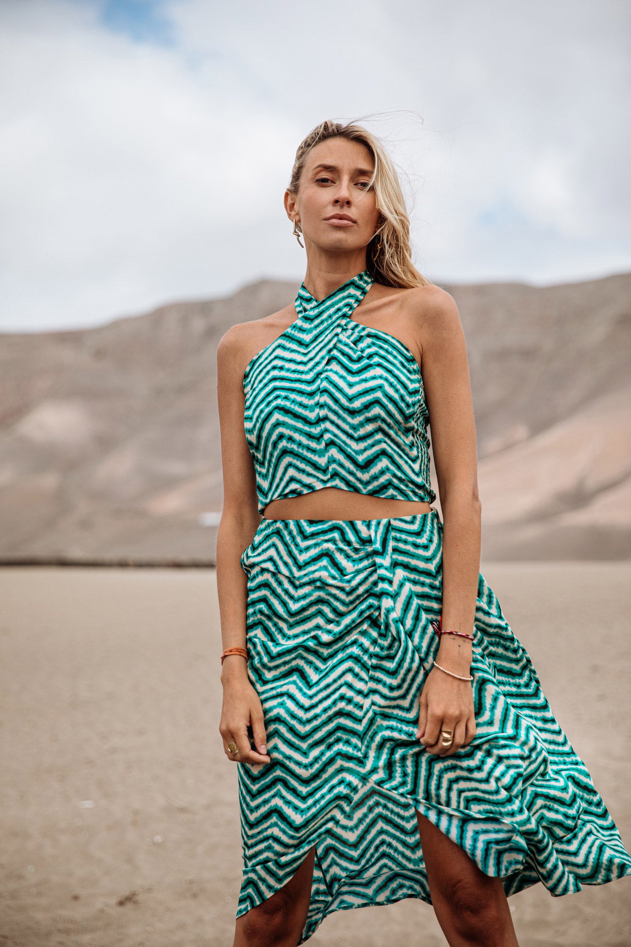 Top Mujer Olivia Dunely aqua sea | Freeman T. Porter
