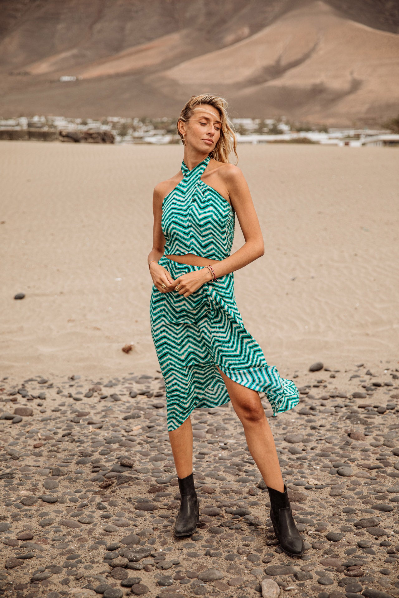 Top Mujer Olivia Dunely aqua sea | Freeman T. Porter