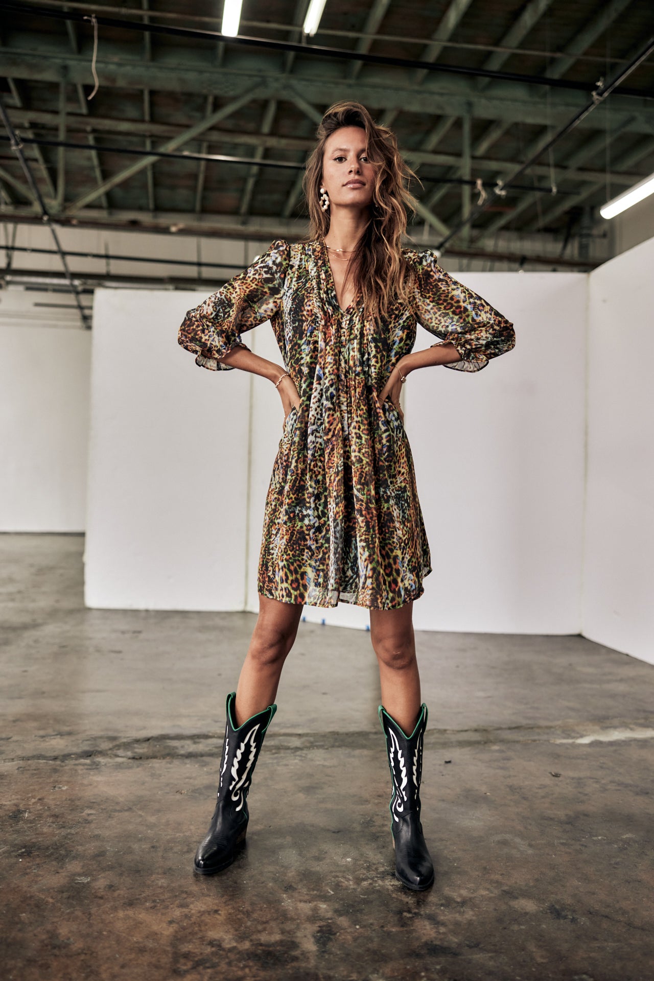 Robe courte ample Frau Juna Yelling original | Freeman T. Porter