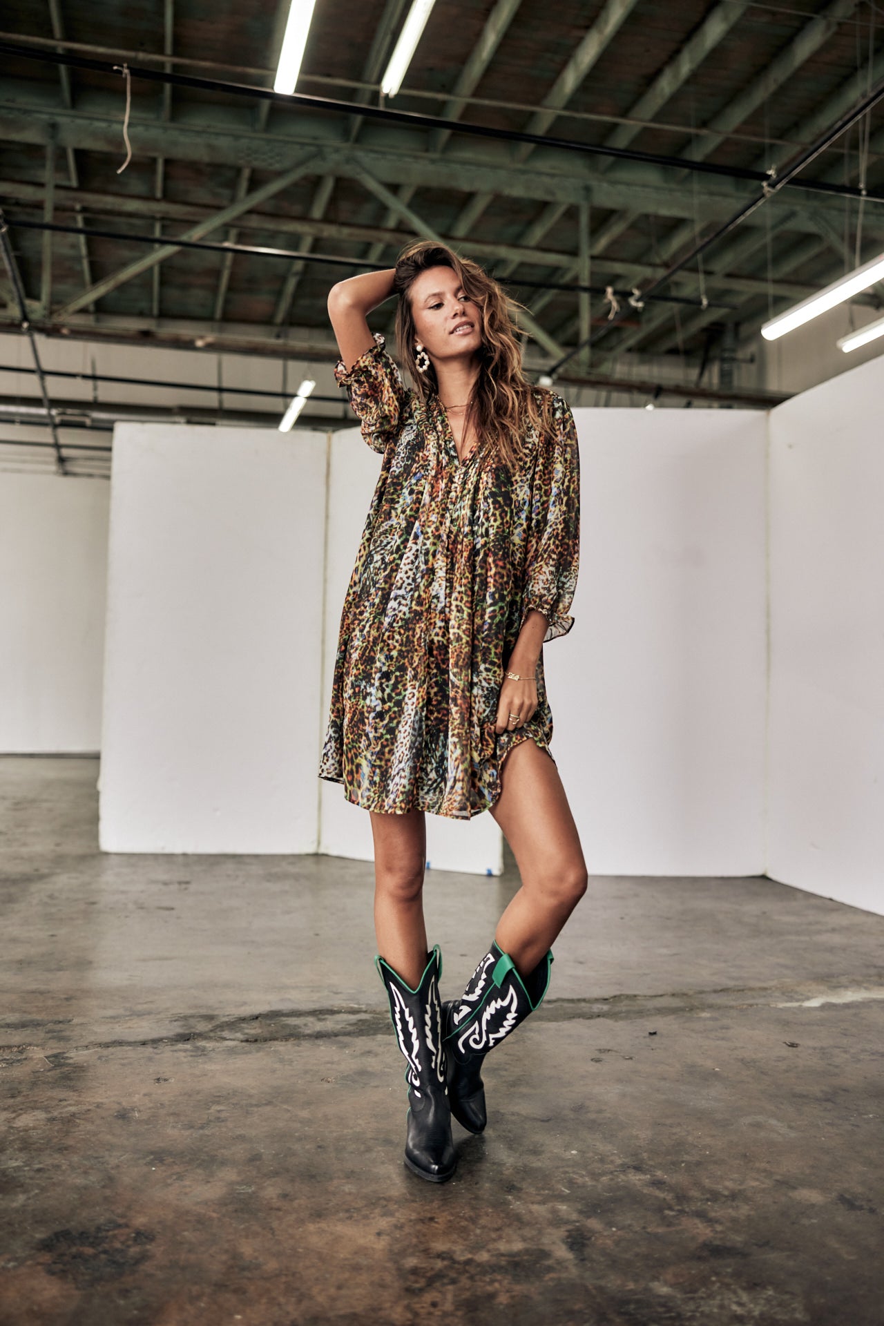 Robe courte ample Frau Juna Yelling original | Freeman T. Porter