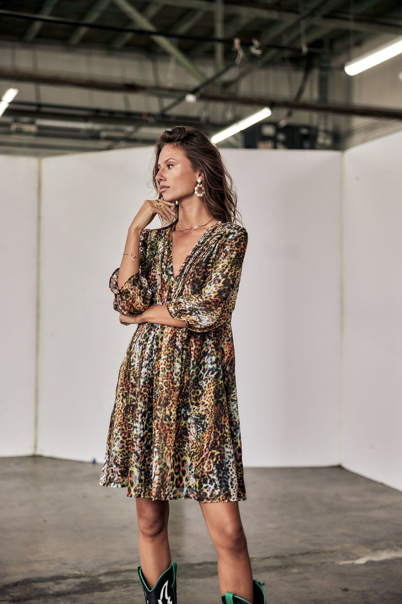 Robe courte ample Frau Juna Yelling original | Freeman T. Porter