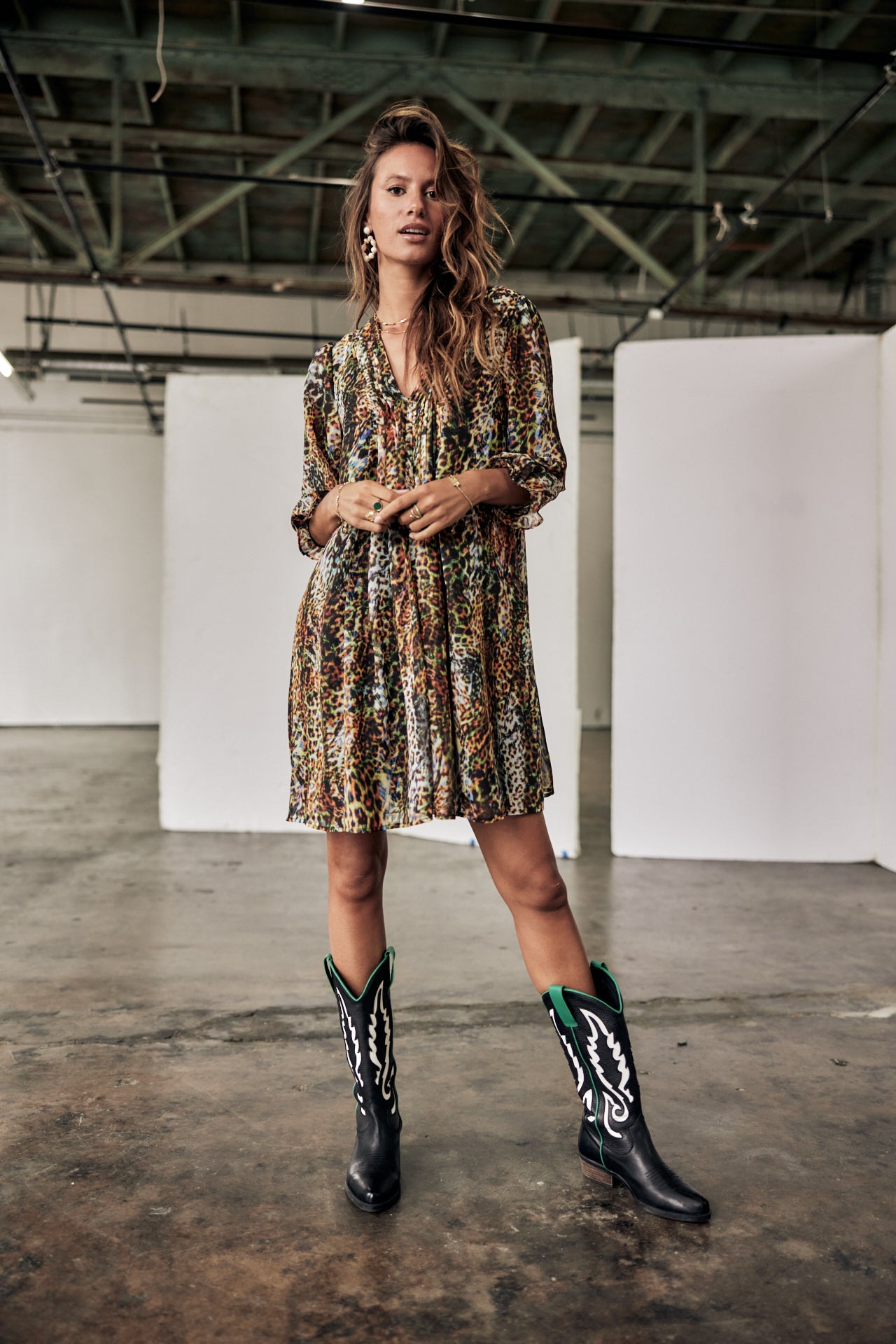 Robe courte ample Frau Juna Yelling original | Freeman T. Porter